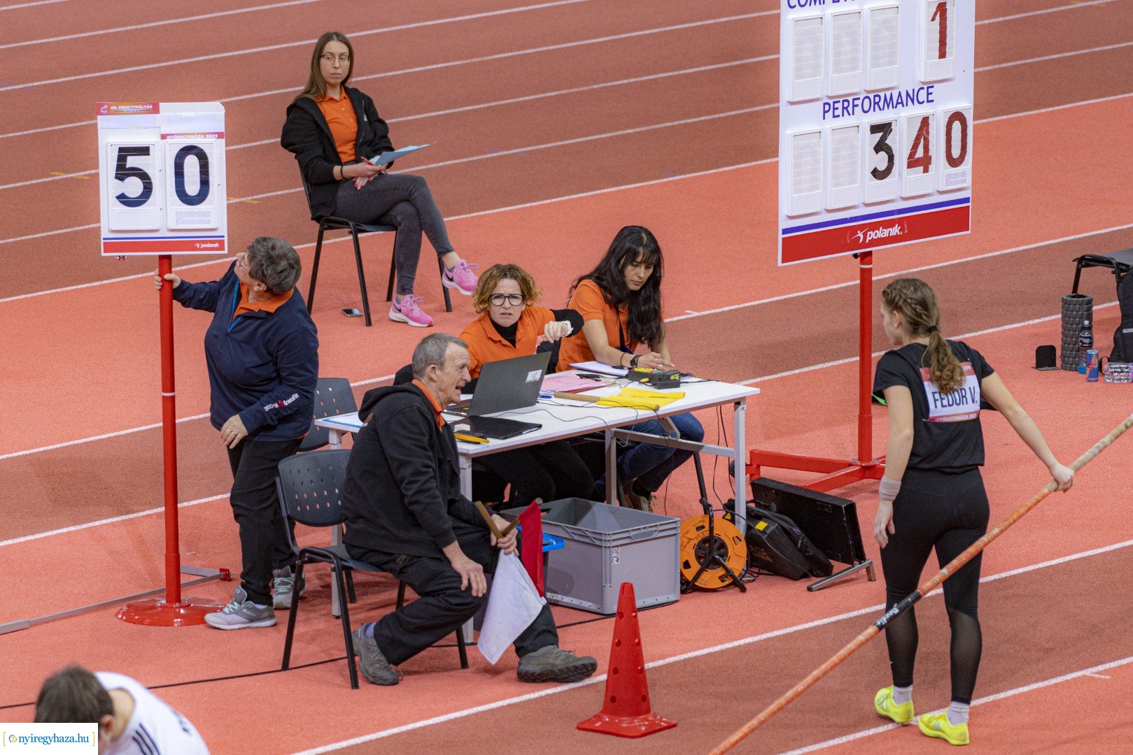 49. Fedettpályás atlétika bajnokság a Nyiregyházi Atlétikai Centrumban