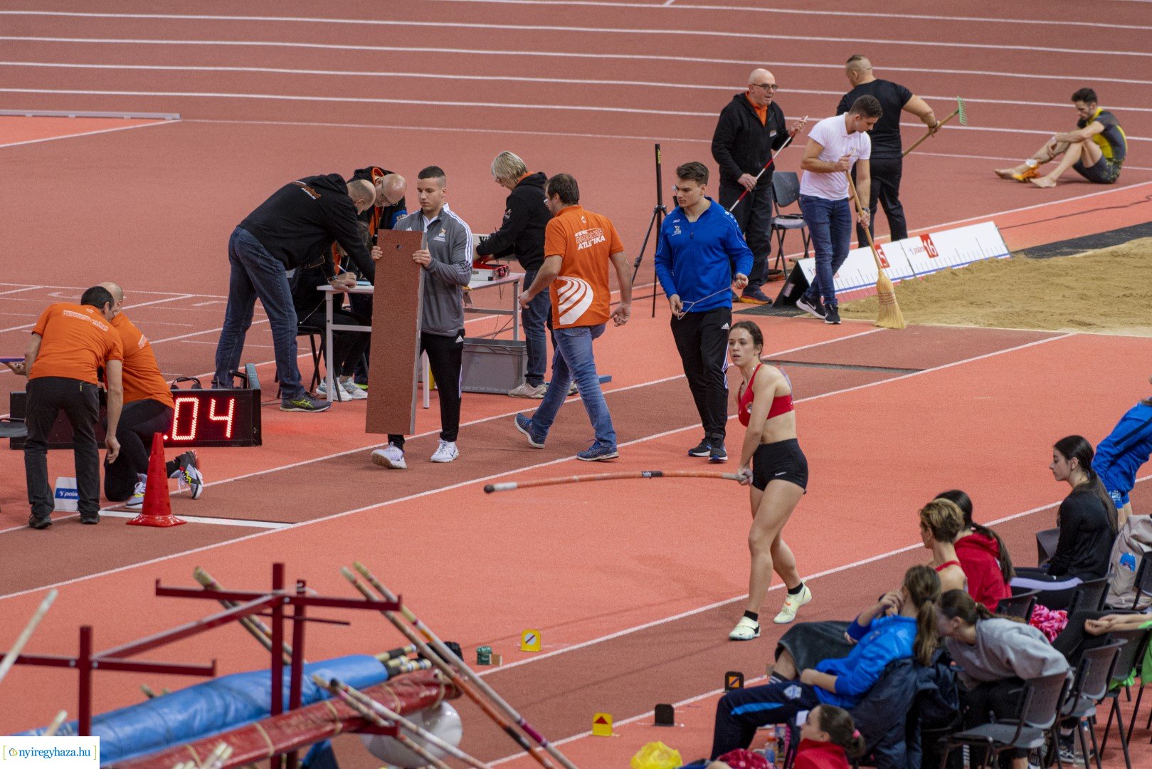 49. Fedettpályás atlétika bajnokság a Nyiregyházi Atlétikai Centrumban