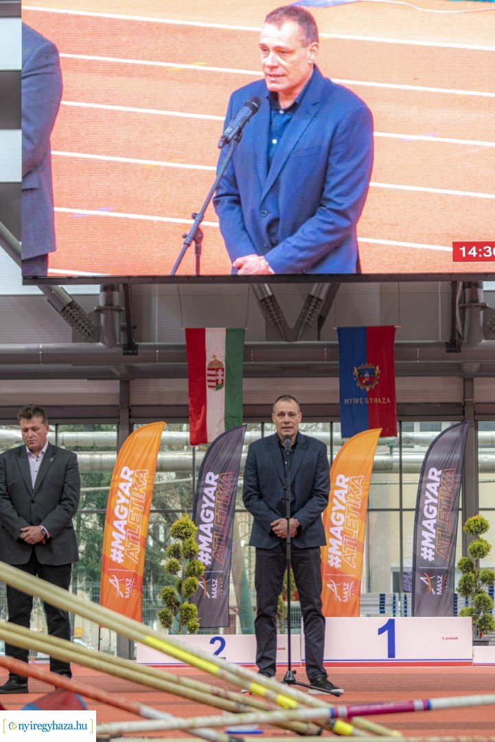 49. Fedettpályás atlétika bajnokság a Nyiregyházi Atlétikai Centrumban