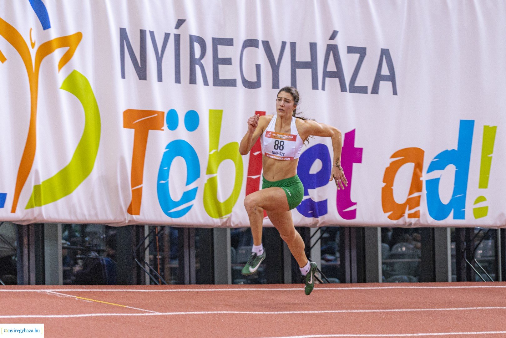 49. Fedettpályás atlétika bajnokság a Nyiregyházi Atlétikai Centrumban