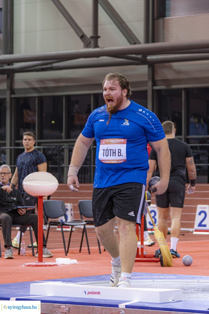 49. Fedettpályás atlétika bajnokság a Nyiregyházi Atlétikai Centrumban