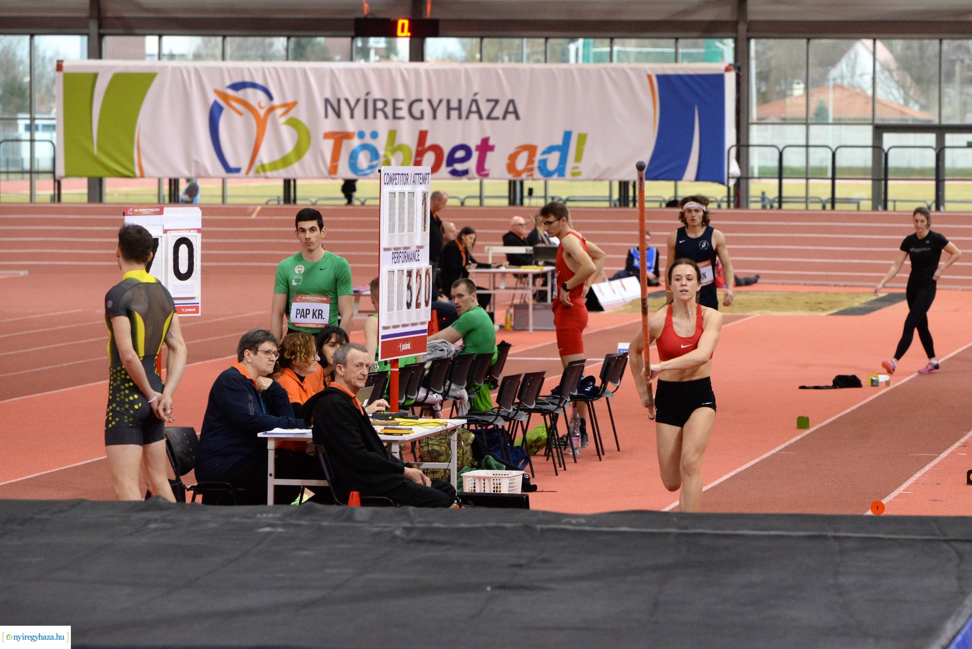 49.Fedettpályás Atlétikai Magyar Bajnokság Nyíregyházán
