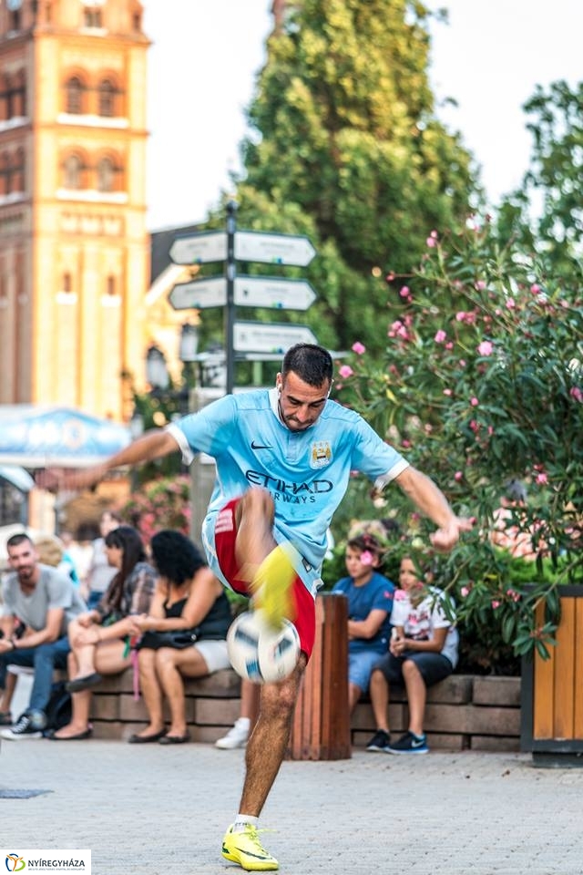 A Guinness-rekorder László Gyula a VIDOR-on - fotó Kohut Árpád