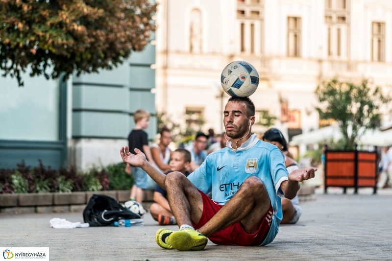 A Guinness-rekorder László Gyula a VIDOR-on - fotó Kohut Árpád