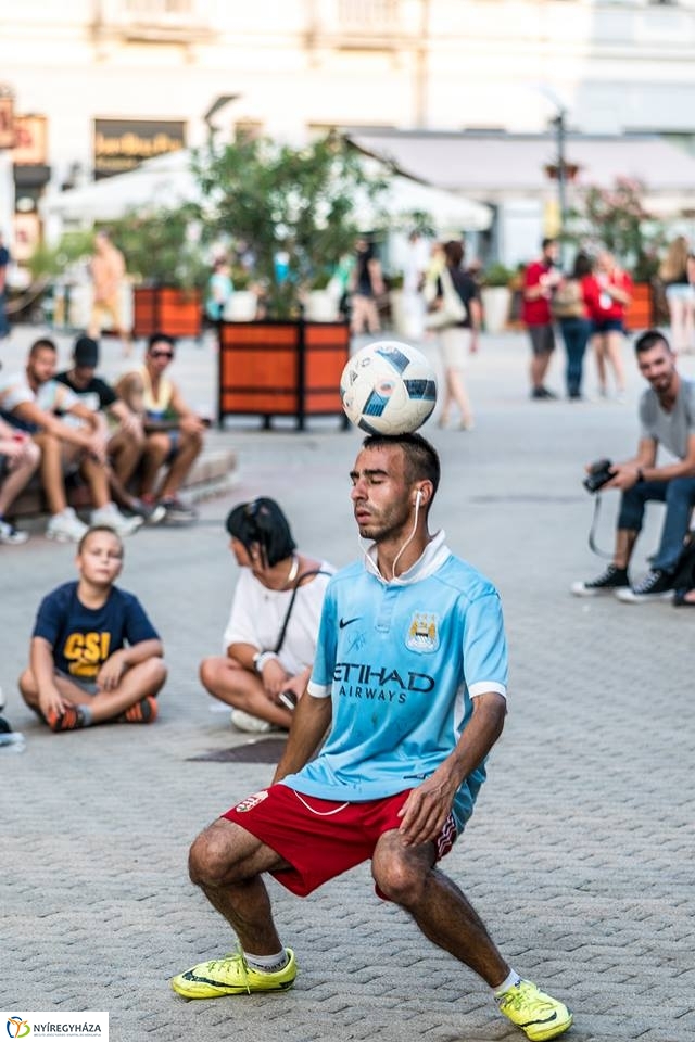 A Guinness-rekorder László Gyula a VIDOR-on - fotó Kohut Árpád