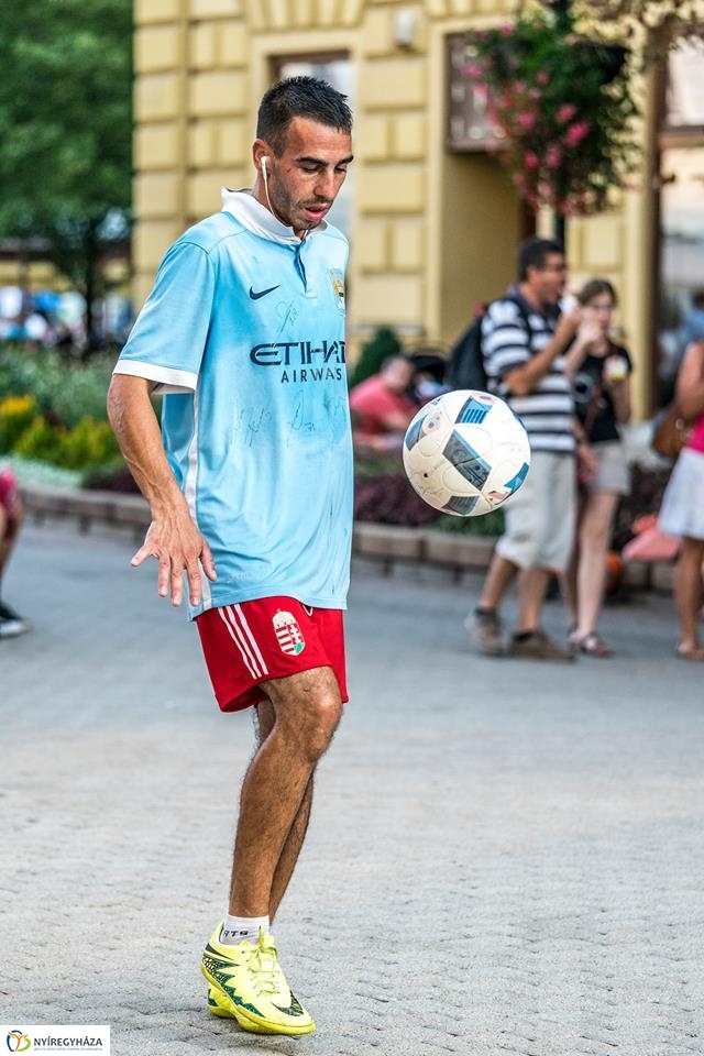 A Guinness-rekorder László Gyula a VIDOR-on - fotó Kohut Árpád