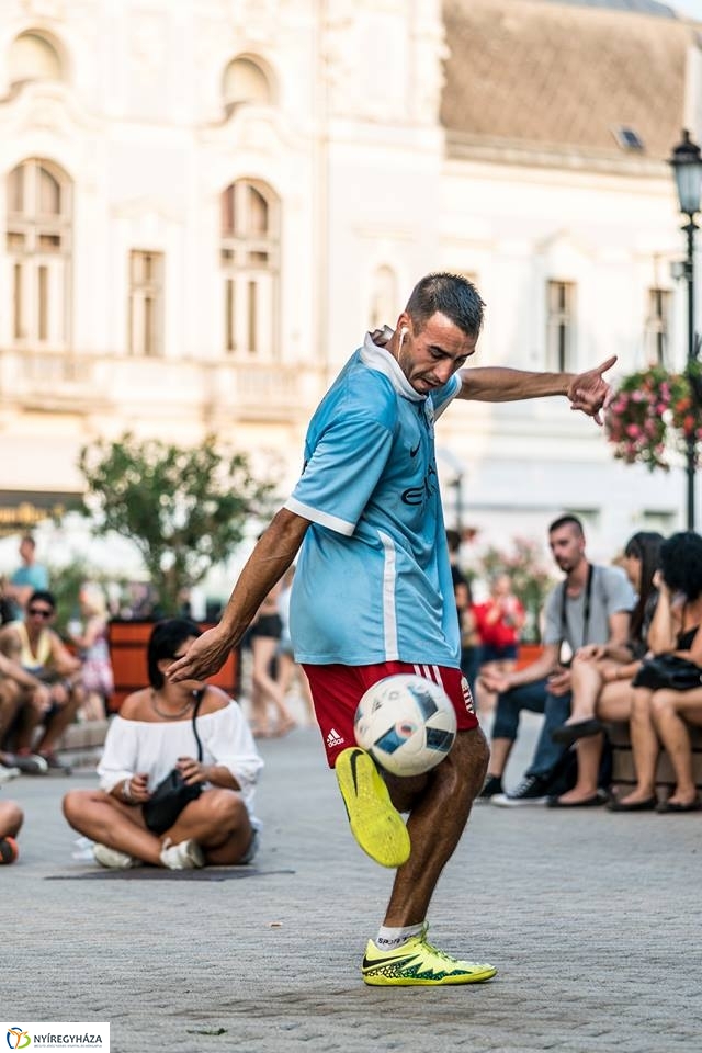 A Guinness-rekorder László Gyula a VIDOR-on - fotó Kohut Árpád