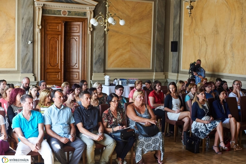 Drogprevenciós konferencia a Városházán - fotó Szarka Lajos