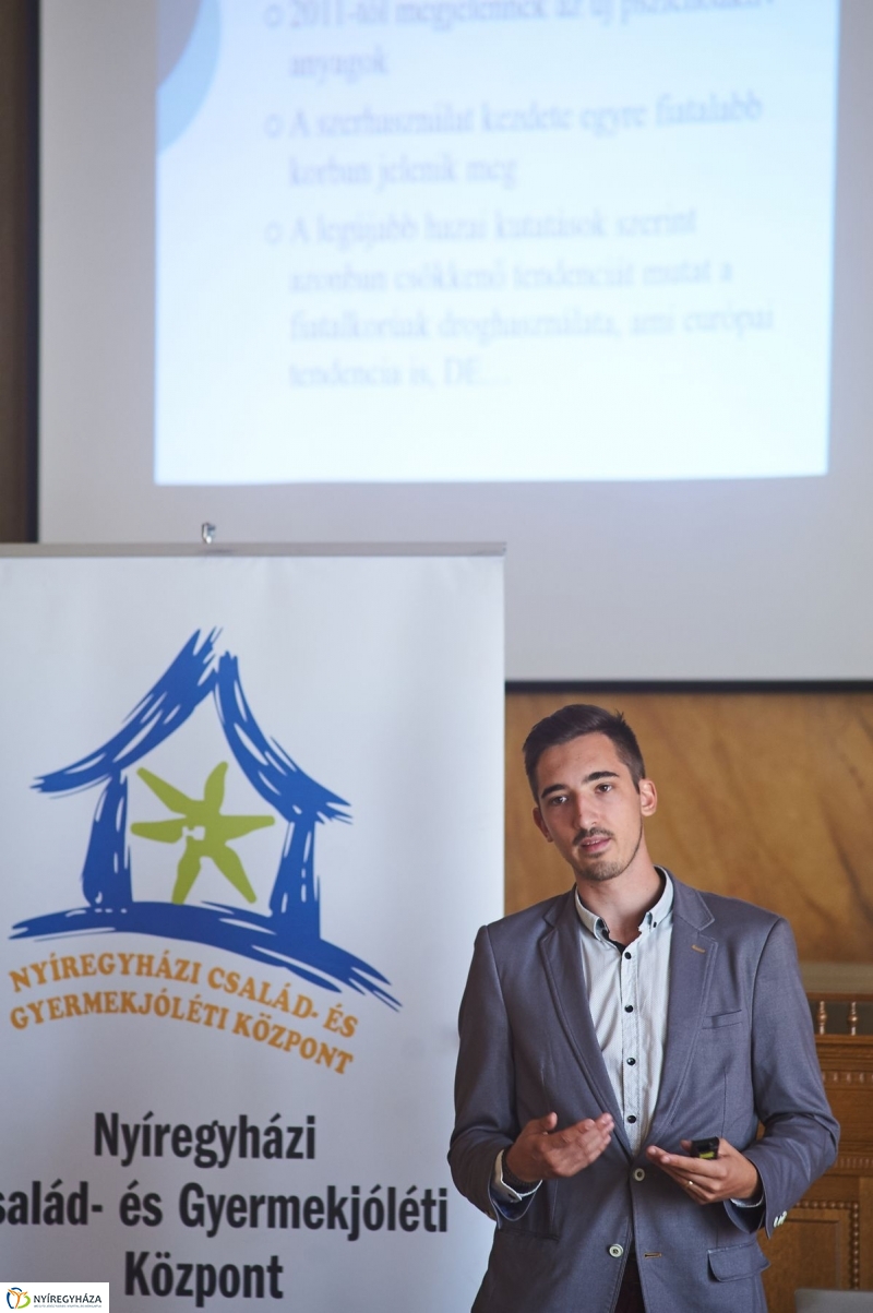 Drogprevenciós konferencia a Városházán - fotó Szarka Lajos