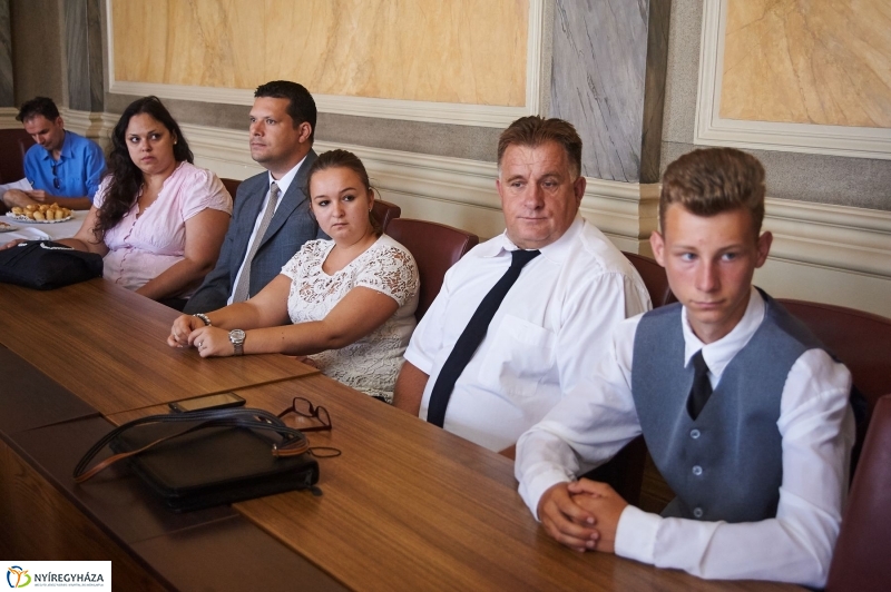 Polgárőrök kitüntetése - fotó Szarka Lajos