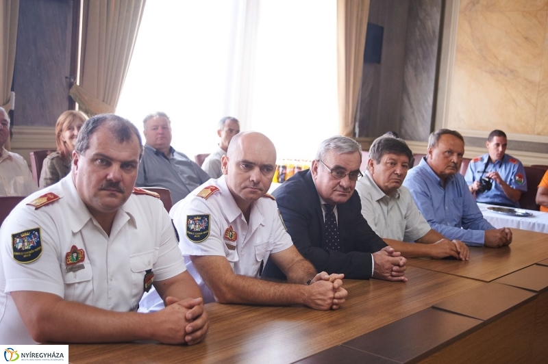 Polgárőrök kitüntetése - fotó Szarka Lajos