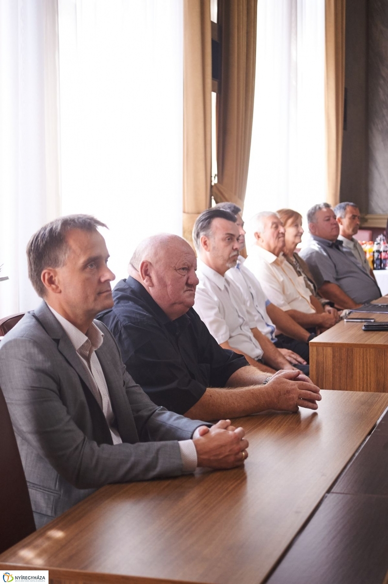 Polgárőrök kitüntetése - fotó Szarka Lajos