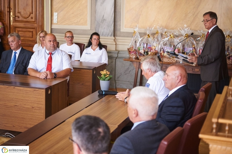 Polgárőrök kitüntetése - fotó Szarka Lajos