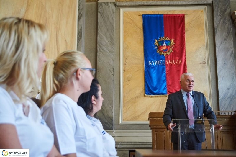 Polgárőrök kitüntetése - fotó Szarka Lajos