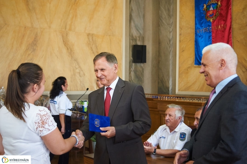 Polgárőrök kitüntetése - fotó Szarka Lajos