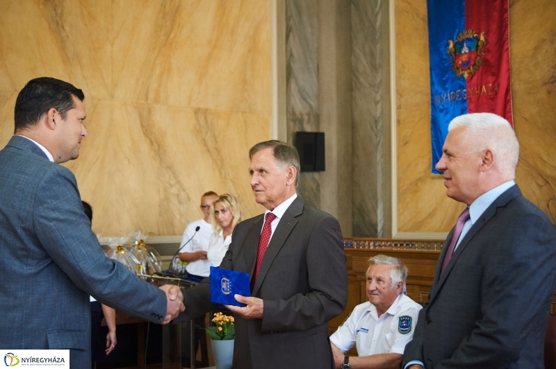 Polgárőrök kitüntetése - fotó Szarka Lajos