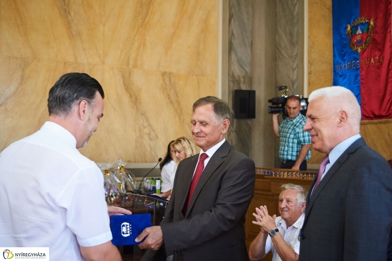 Polgárőrök kitüntetése - fotó Szarka Lajos