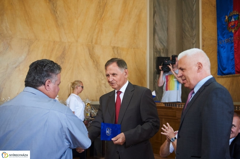 Polgárőrök kitüntetése - fotó Szarka Lajos