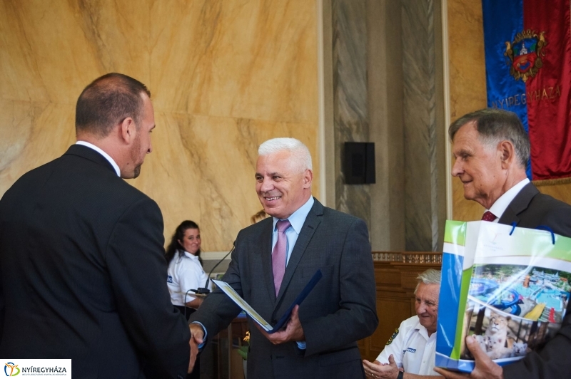 Polgárőrök kitüntetése - fotó Szarka Lajos