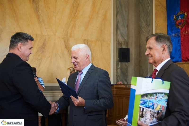 Polgárőrök kitüntetése - fotó Szarka Lajos