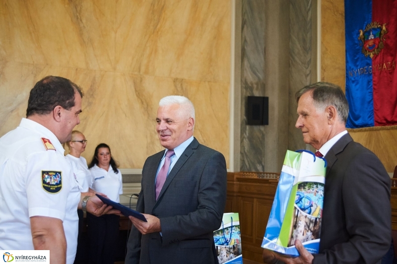 Polgárőrök kitüntetése - fotó Szarka Lajos