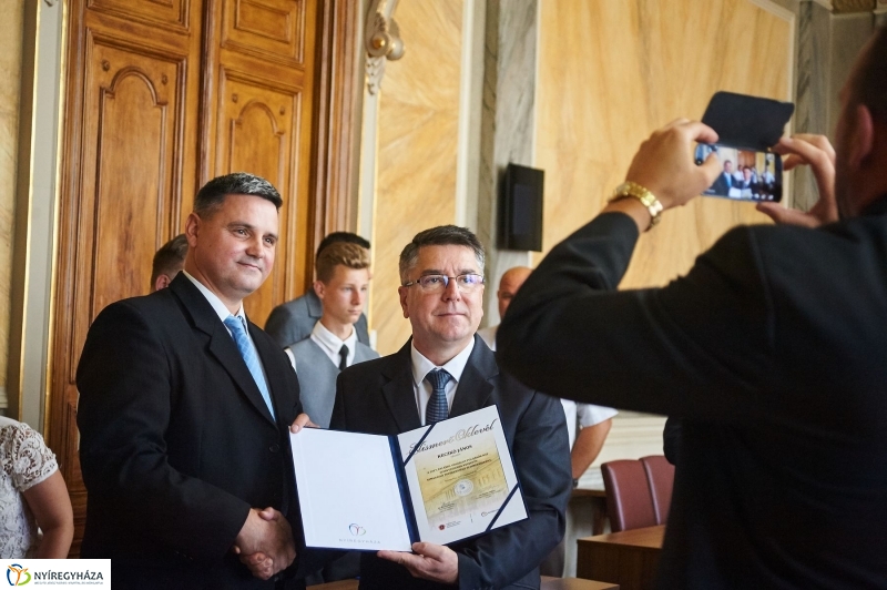 Polgárőrök kitüntetése - fotó Szarka Lajos