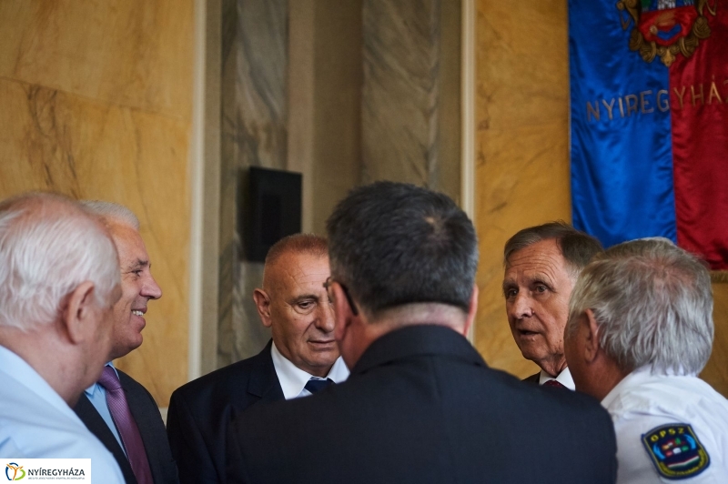 Polgárőrök kitüntetése - fotó Szarka Lajos