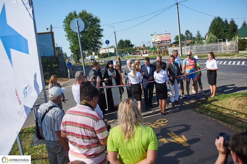 Tokaji kerékpárút átadó - fotó Szarka Lajos