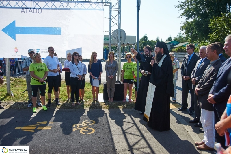 Tokaji kerékpárút átadó - fotó Szarka Lajos