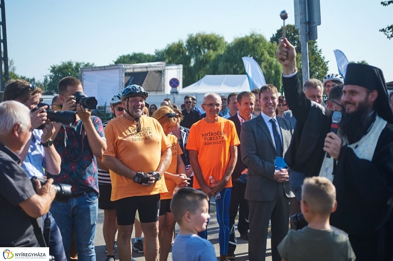 Tokaji kerékpárút átadó - fotó Szarka Lajos