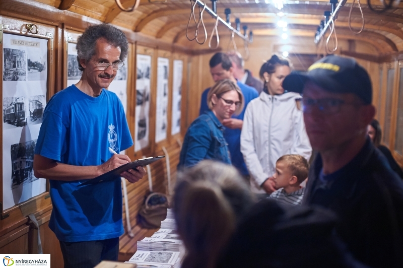 106 éves a villamos - fotó Szarka Lajos
