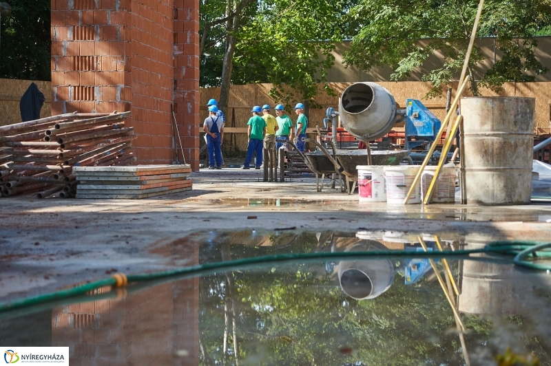 Pangea Ökocentrum alapkőletétele - fotó Szarka Lajos