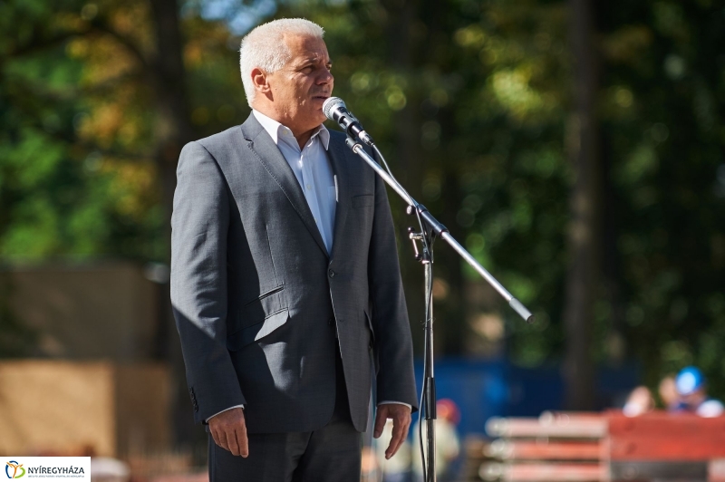 Pangea Ökocentrum alapkőletétele - fotó Szarka Lajos