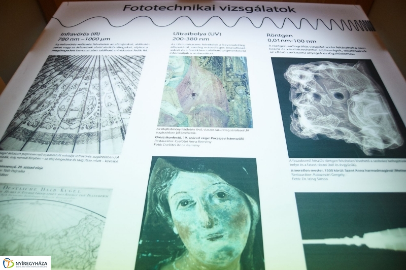 Restaurátorok kiállítása - fotó Szarka Lajos