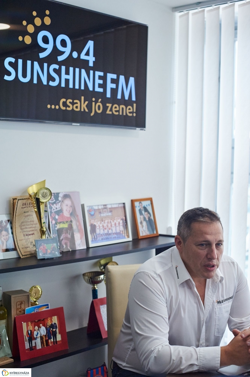 Új helyen a Sunshine Rádió - fotó Szarka Lajos