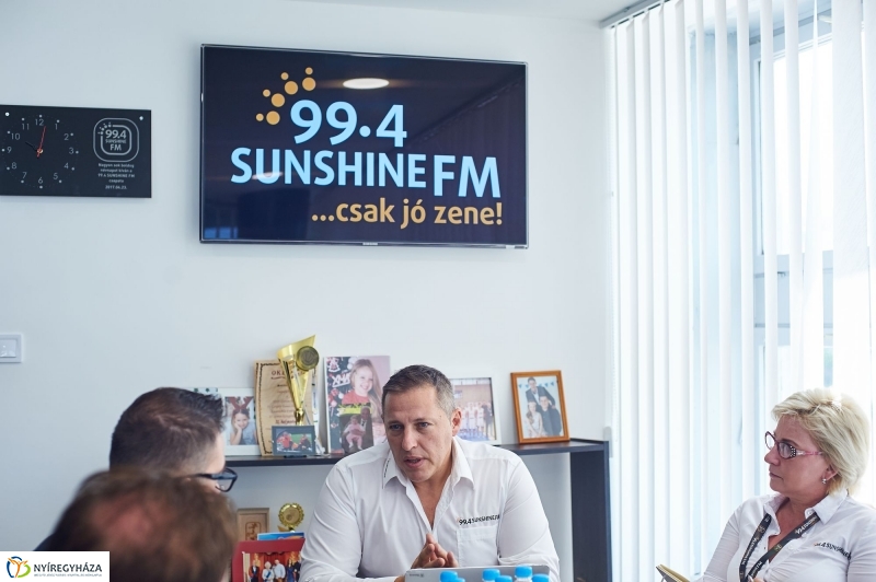 Új helyen a Sunshine Rádió - fotó Szarka Lajos
