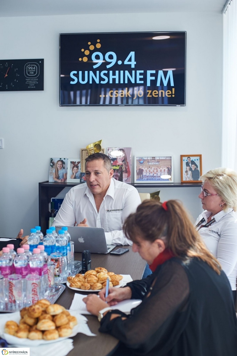 Új helyen a Sunshine Rádió - fotó Szarka Lajos