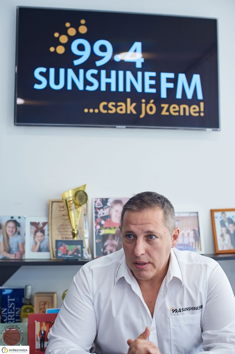 Új helyen a Sunshine Rádió - fotó Szarka Lajos
