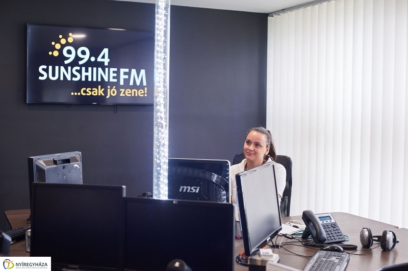 Új helyen a Sunshine Rádió - fotó Szarka Lajos