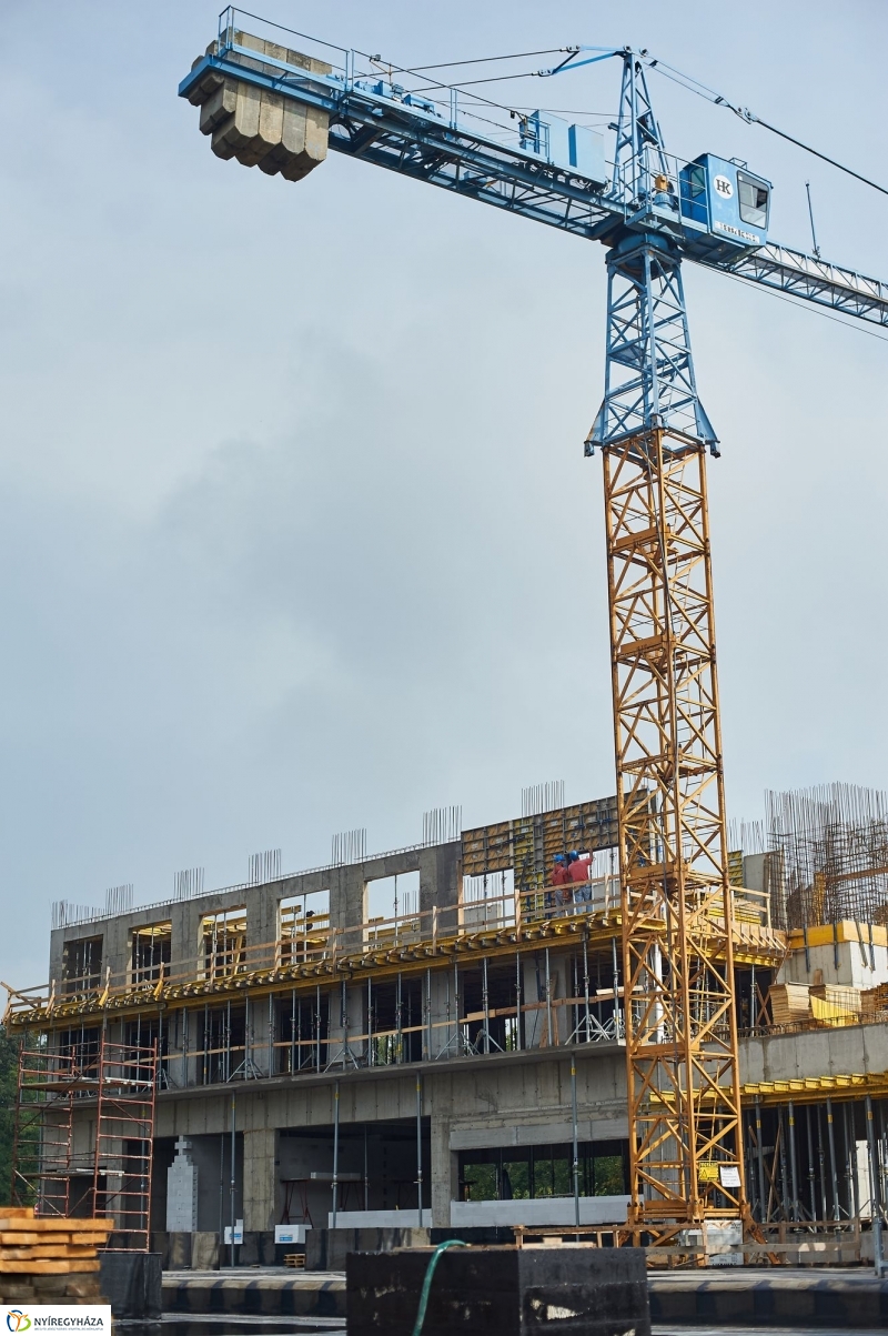 Hotel Sóstó Spa munkálatok 20170920 - fotó Szarka Lajos