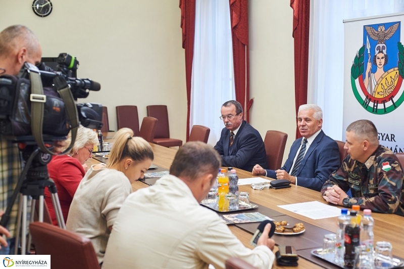 Magyar Hadtudományi Társaság sajtótájékoztatója - fotó Szarka Lajos