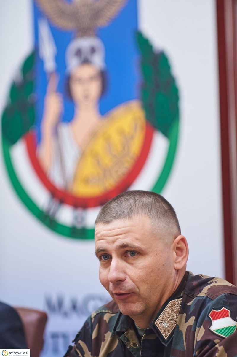 Magyar Hadtudományi Társaság sajtótájékoztatója - fotó Szarka Lajos