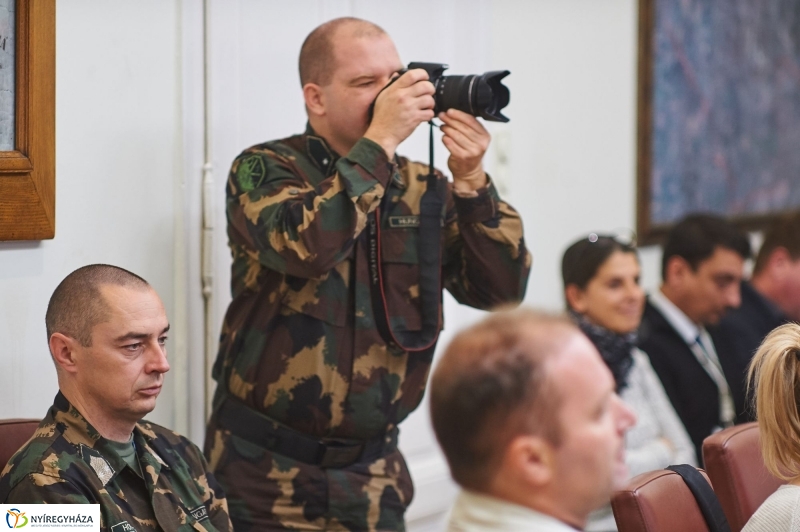 Magyar Hadtudományi Társaság sajtótájékoztatója - fotó Szarka Lajos