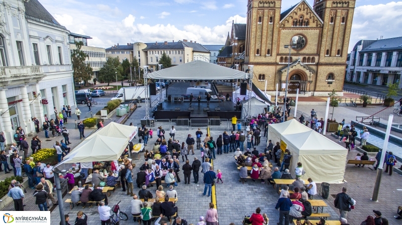 Tirpák fesztivál délutáni programjai a magasból