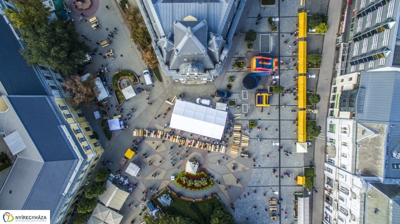 Tirpák fesztivál délutáni programjai a magasból