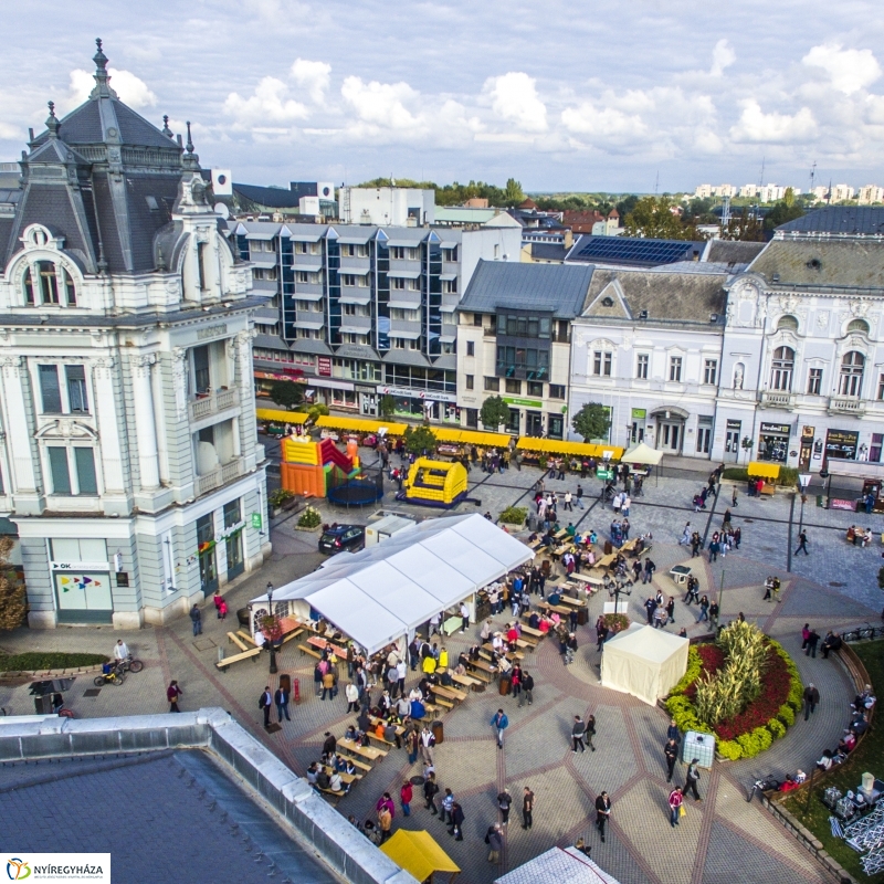 Tirpák fesztivál délutáni programjai a magasból