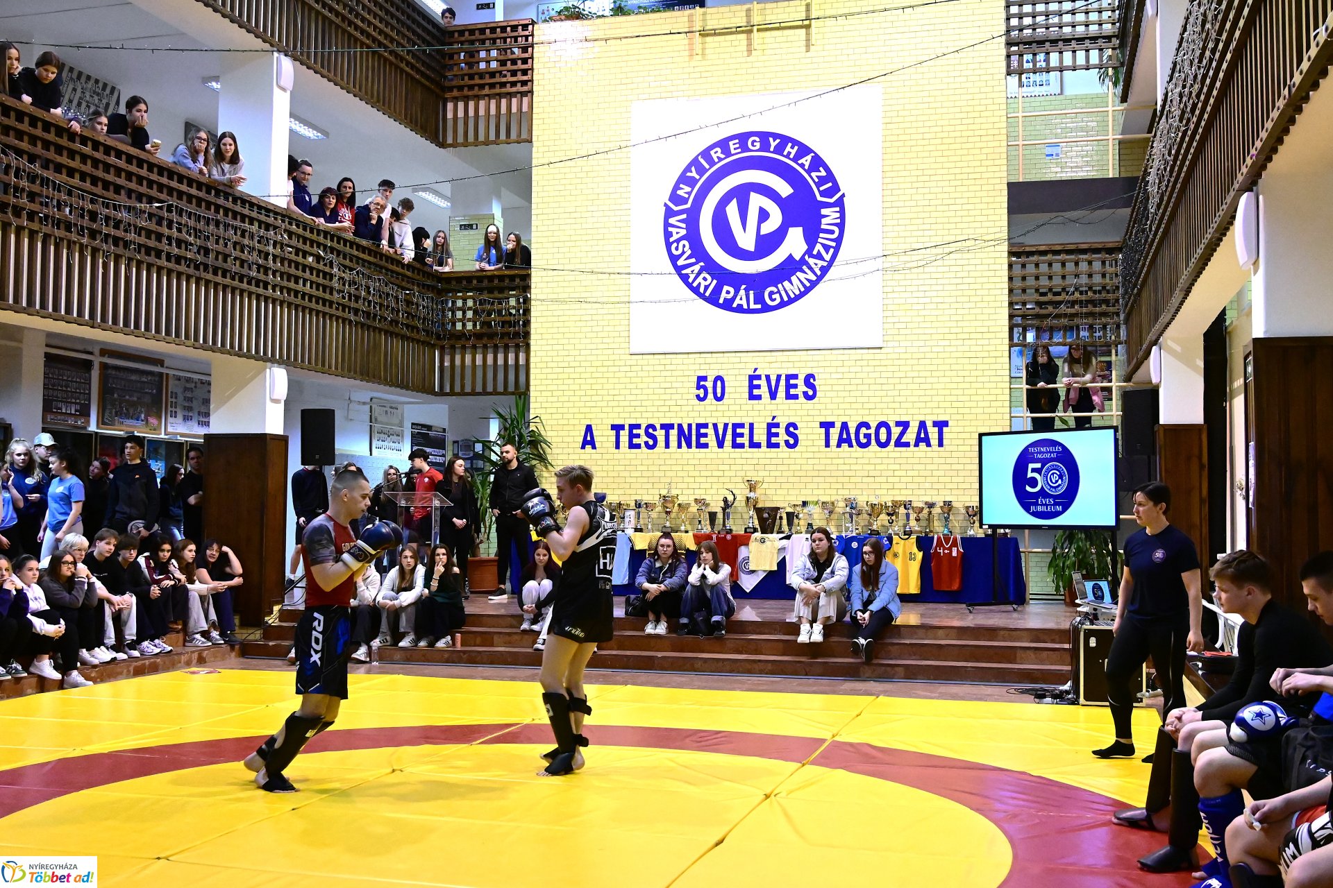 50 éves a testevelési tagozat a Nyíregyházi Vasvári Pál Gimnáziumban
