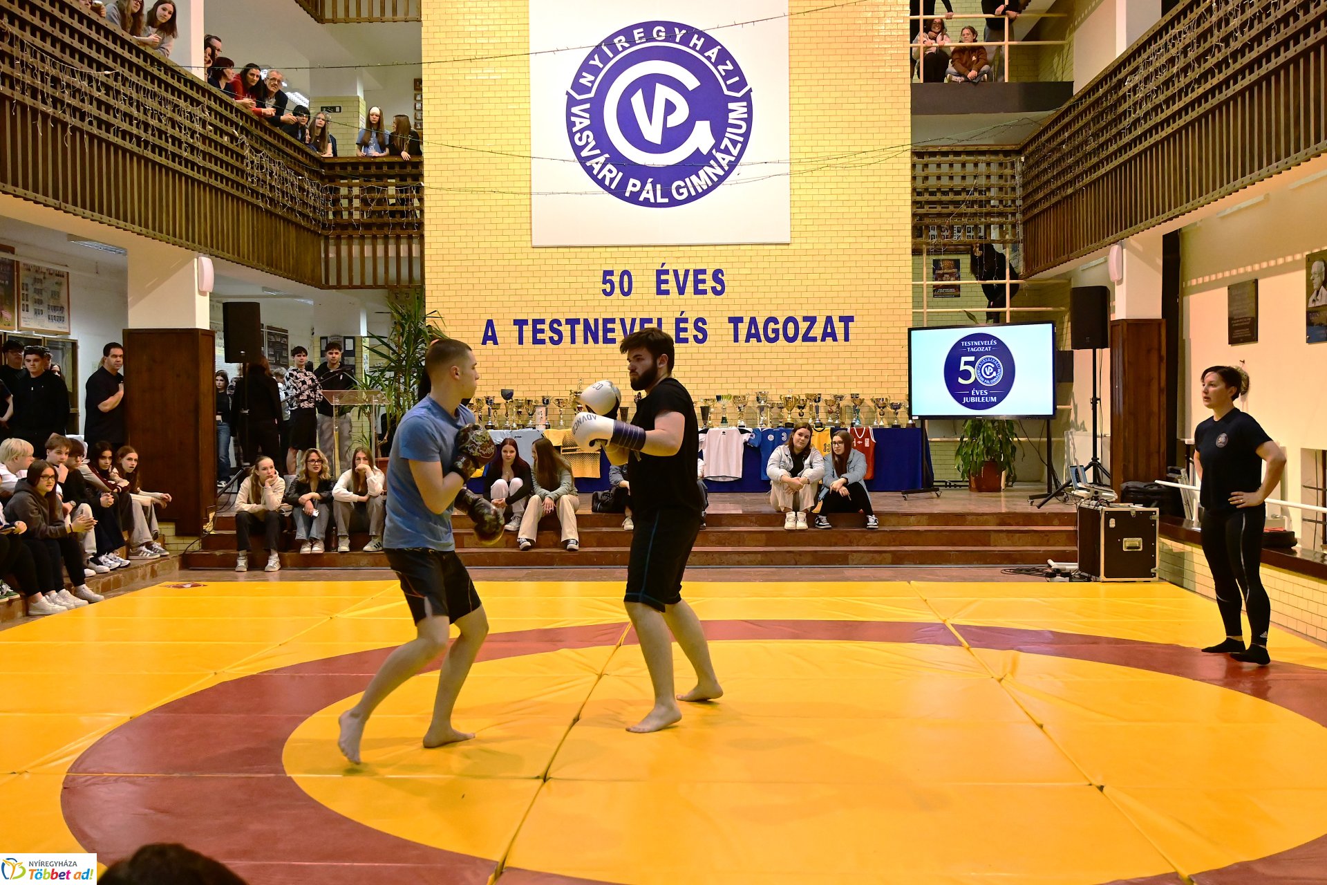 50 éves a testevelési tagozat a Nyíregyházi Vasvári Pál Gimnáziumban