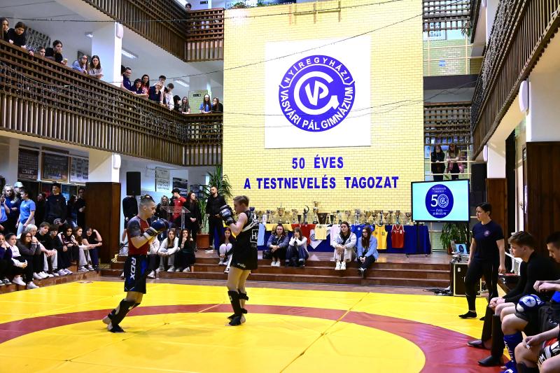 50 éves a testnevelési tagozat a Nyíregyházi Vasvári Pál Gimnáziumban