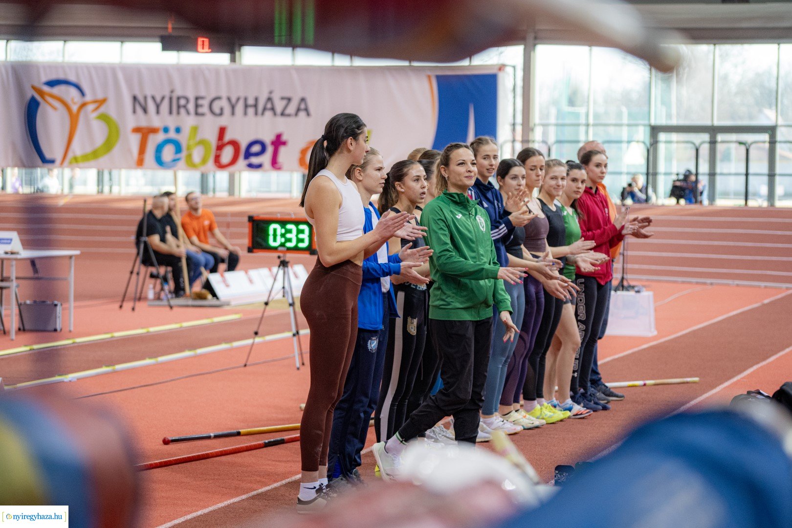 50. Fedettpályás Atlétika Bajnokság a Nyíregyházi Atlétikai Centrumban 1.